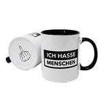Ich hasse Menschen Tasse