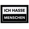 Ich hasse Menschen Fu&szlig;matte