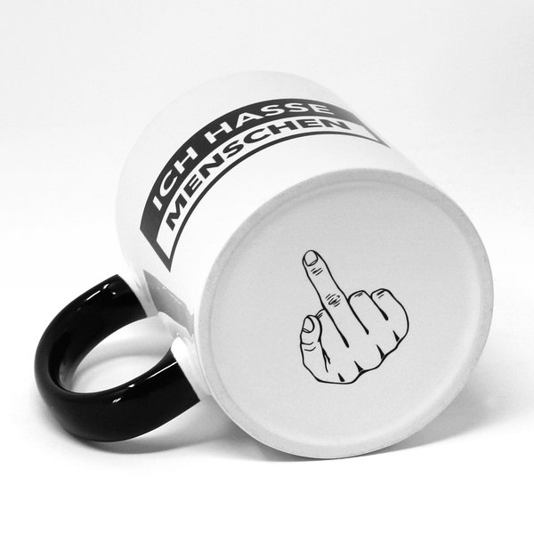 Ich hasse Menschen Tasse und