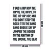 I Said A Hip Hop Kunstdruck