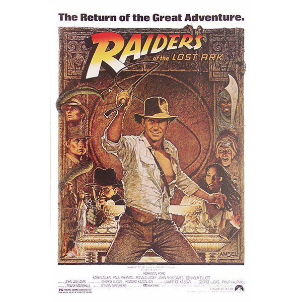 Indiana Jones Poster 3-er Set