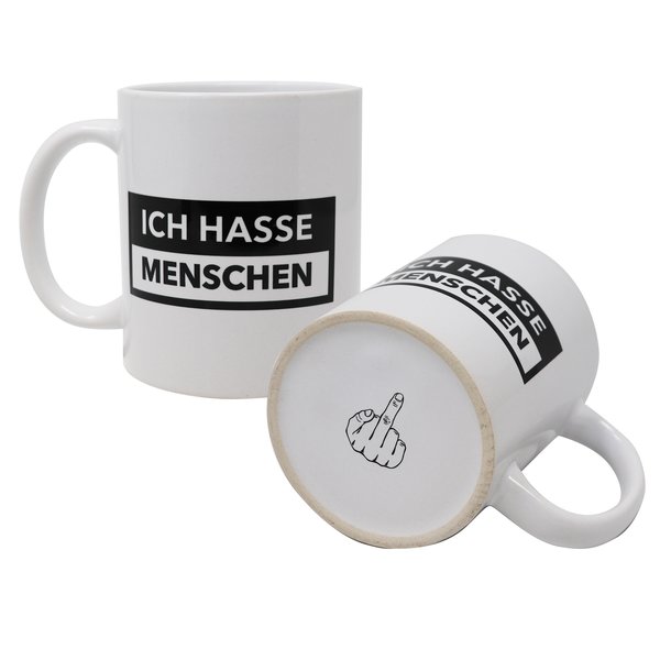 Ich hasse Menschen Tasse