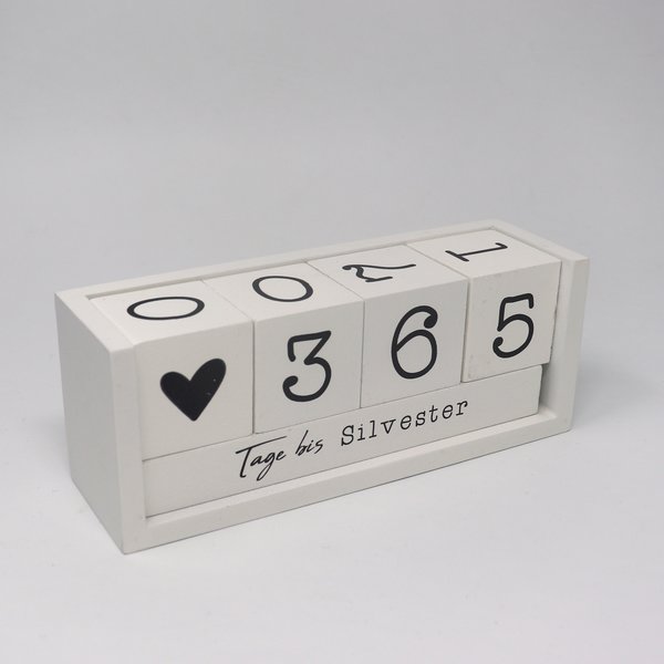 Jahres Countdown Kalender