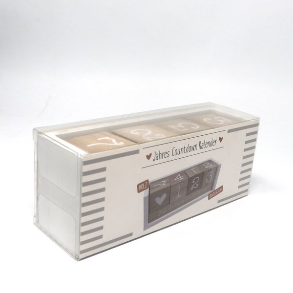 Jahres Countdown Kalender