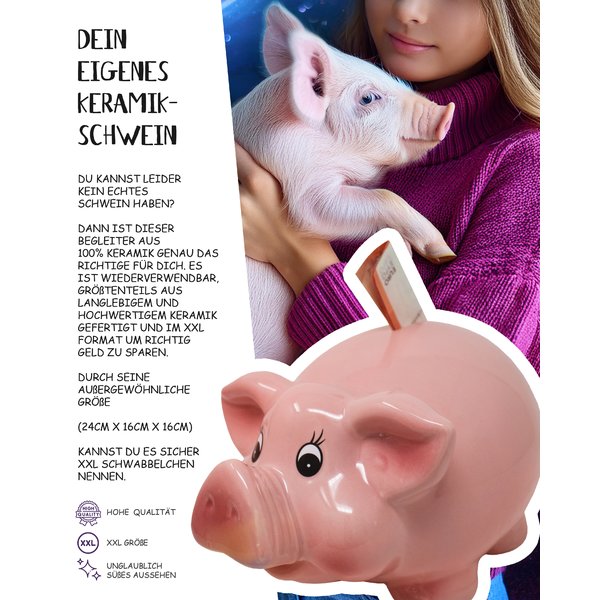 Jumbo Sparschwein XXL