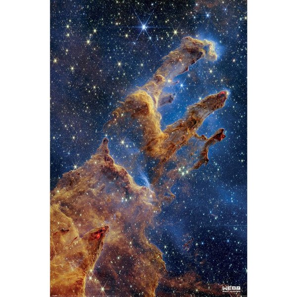 James Webb Poster Pillars Of