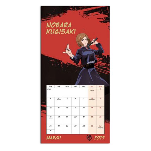 Jujutsu Kaisen Kalender 2025