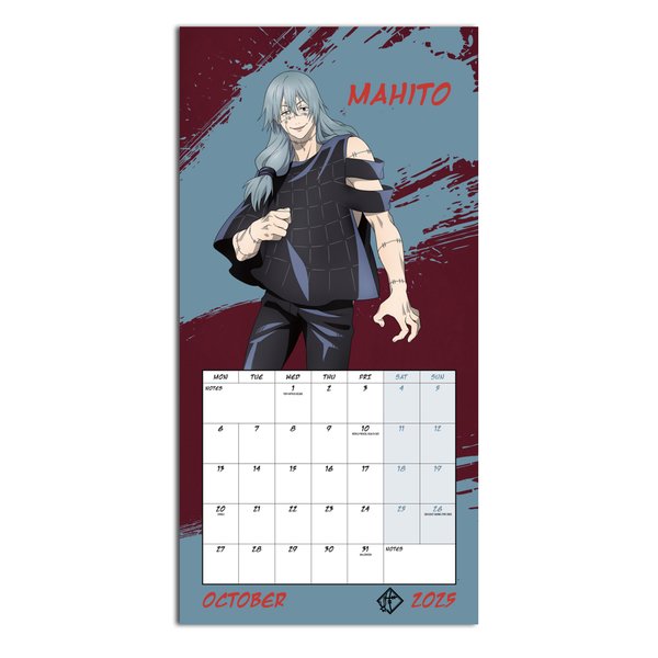 Jujutsu Kaisen Kalender 2025