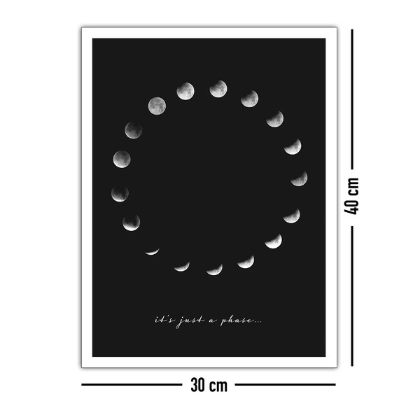 Just A Phase Kunstdruck