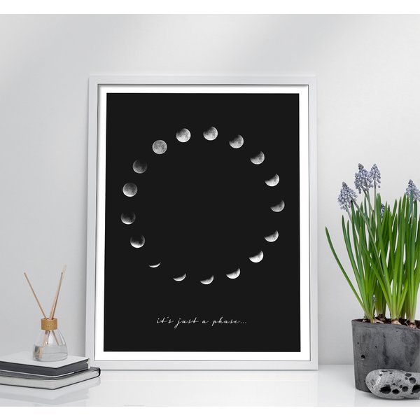 Just A Phase Kunstdruck