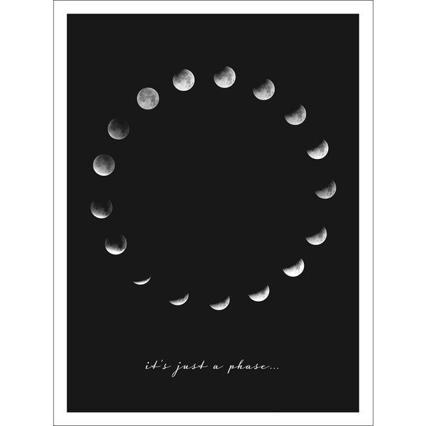 Just A Phase Kunstdruck