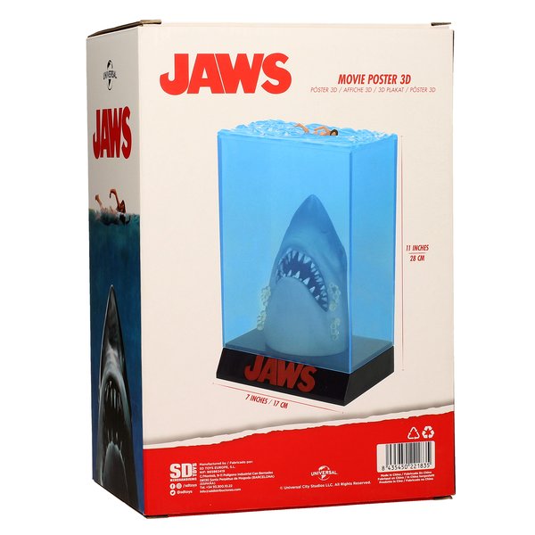 Jaws 3D Poster Statue