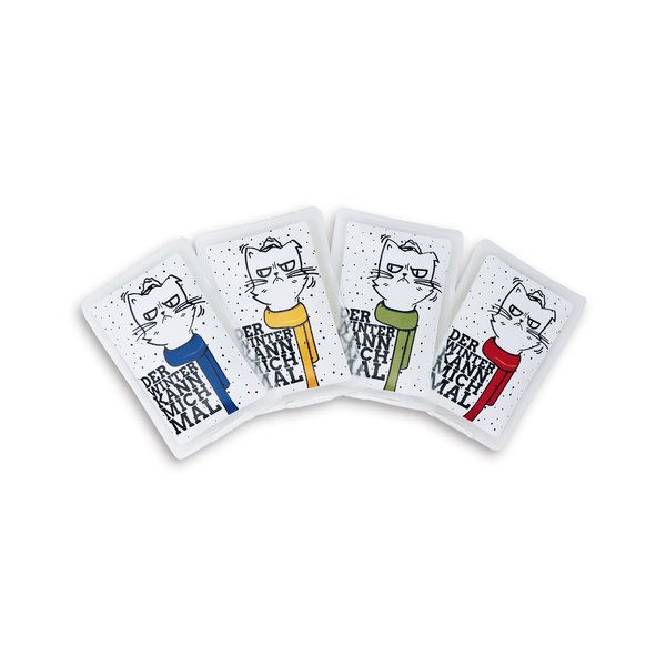 Katze Taschenwärmer 4er Set