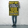 Keep out - Gamer at work