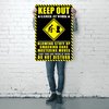 Keep out - Gamer at work