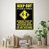 Keep out - Gamer at work