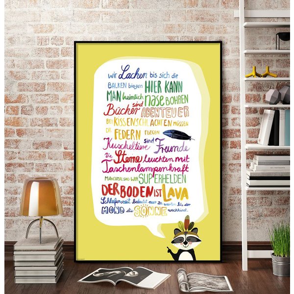 Kinderzimmer Poster Set