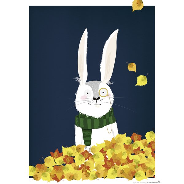 Kinderzimmer Poster Wald