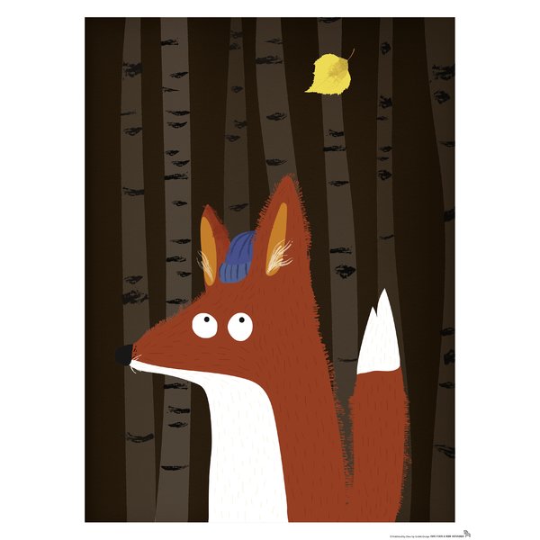 Kinderzimmer Poster Wald