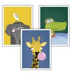 Kinderzimmer Poster Afrika