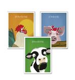 Kinderzimmer Poster Bauernhof