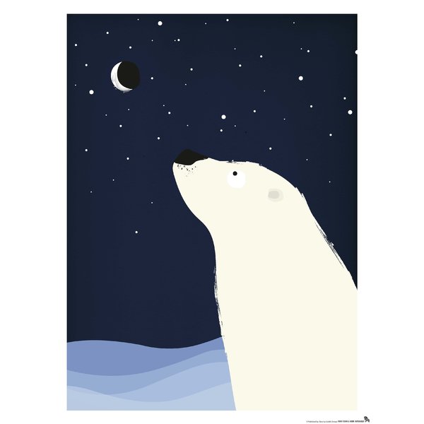 Kinderzimmer Poster Polar