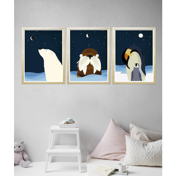 Kinderzimmer Poster Polar