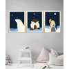 Kinderzimmer Poster Polar