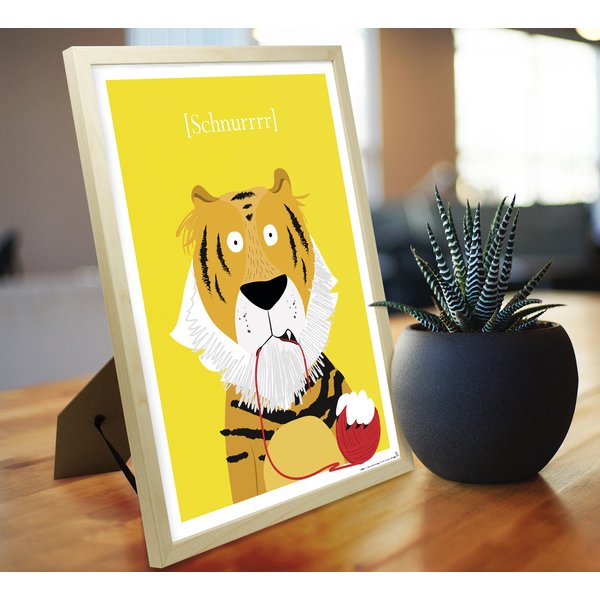 Kinderzimmer Poster Raubkatzen