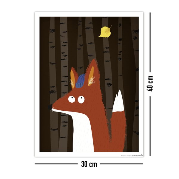 Kinderzimmer Poster Wald