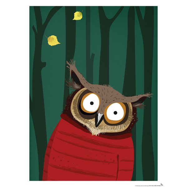 Kinderzimmer Poster Wald