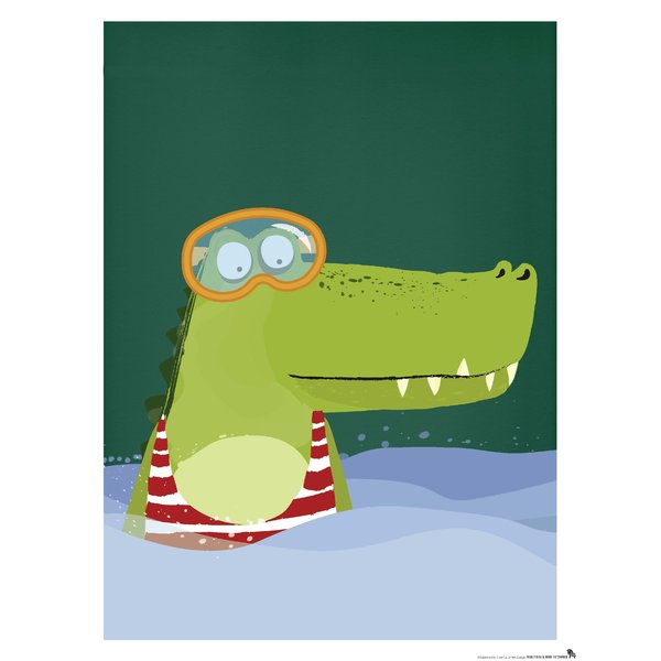 Kinderzimmer Poster Afrika