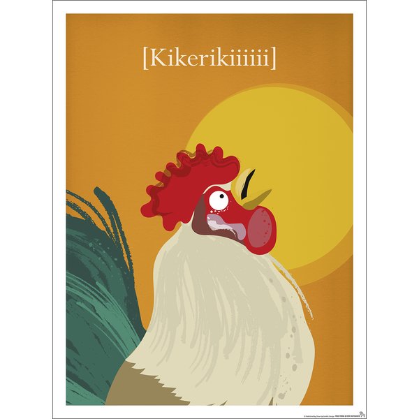 Kinderzimmer Poster Bauernhof