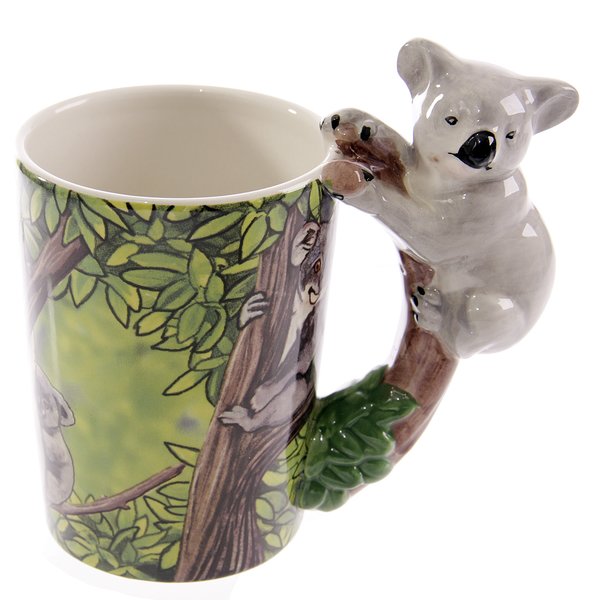 Koala Tasse mit 3D Henkel