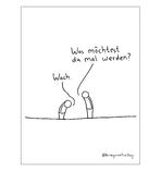 Krieg und Freitag Kunstdruck