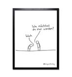 Krieg und Freitag Kunstdruck