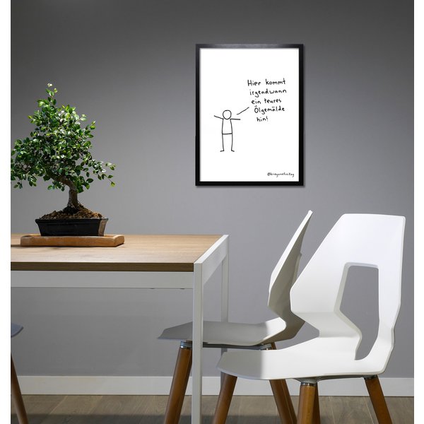 Krieg und Freitag Kunstdruck