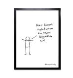 Krieg und Freitag Kunstdruck