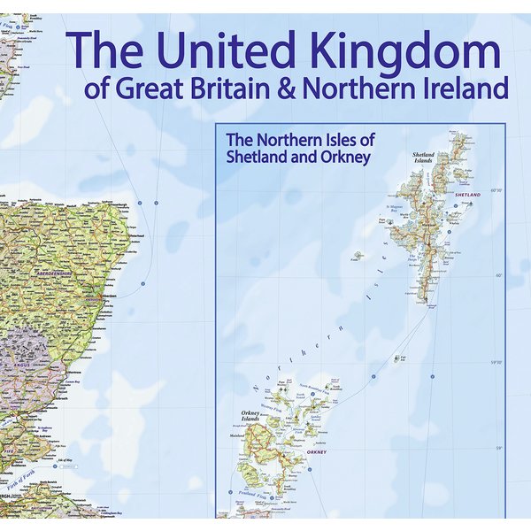 Karte United Kingdom