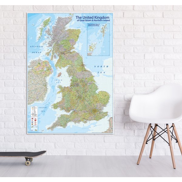 Karte United Kingdom