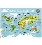 Kinder-Weltkarte XXL Poster