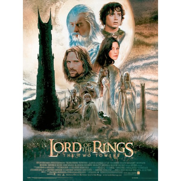 Herr der Ringe Poster die zwei