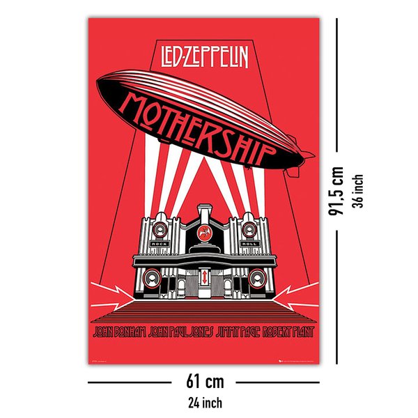 Led Zeppelin Poster Mothership
