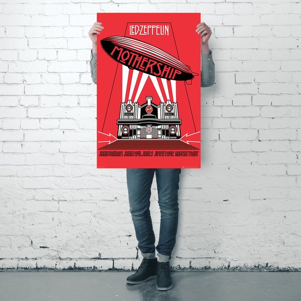 Led Zeppelin Poster Mothership