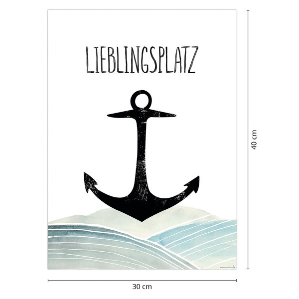 Lieblingsplatz Kunstdruck