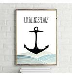 Lieblingsplatz Kunstdruck