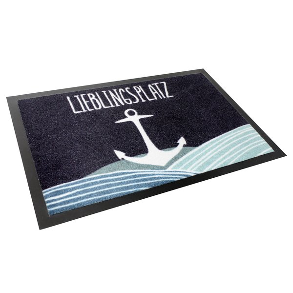 Lieblingsplatz Anker Fu&szlig;matte