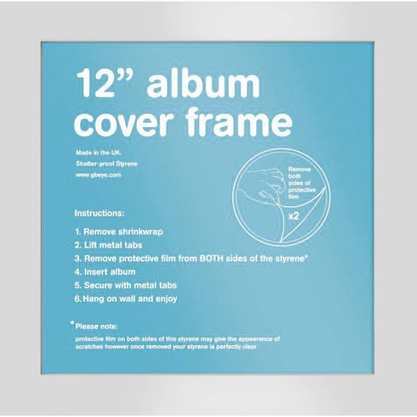 LP Album Cover Rahmen Holz