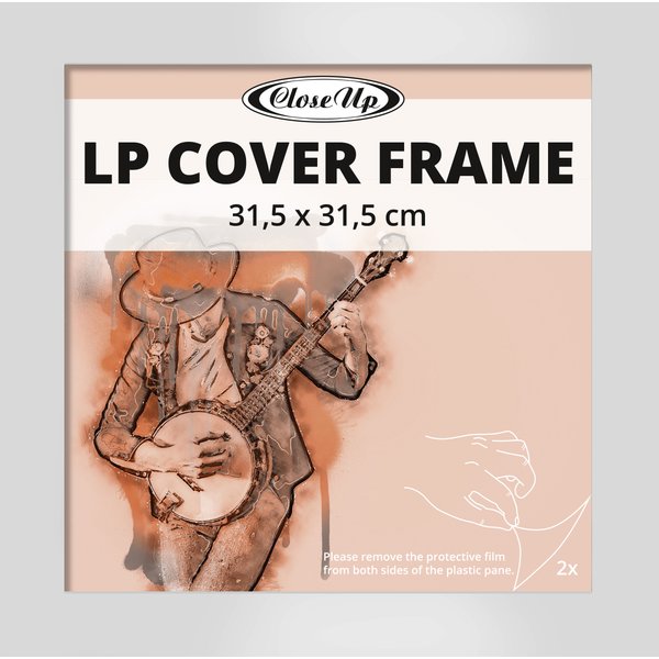 LP Album Cover Rahmen Holz