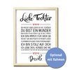 Liebe Tochter Kunstdruck